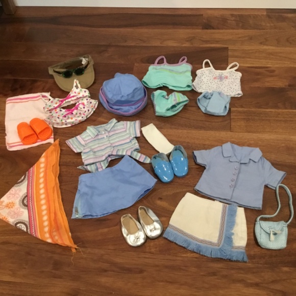 Our Generation 18” Doll 3 Outfits-Summer Skirts, Bikini/Beach and… - Picture 2 of 2